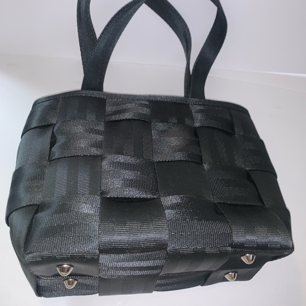 Black Seatbelt Purse